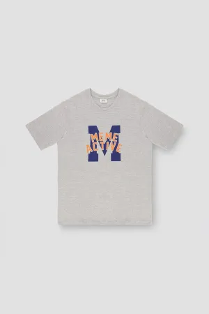 Printed T-Shirt For Men - Heather Grey