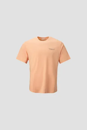 Printed T-Shirt For Men - Peach