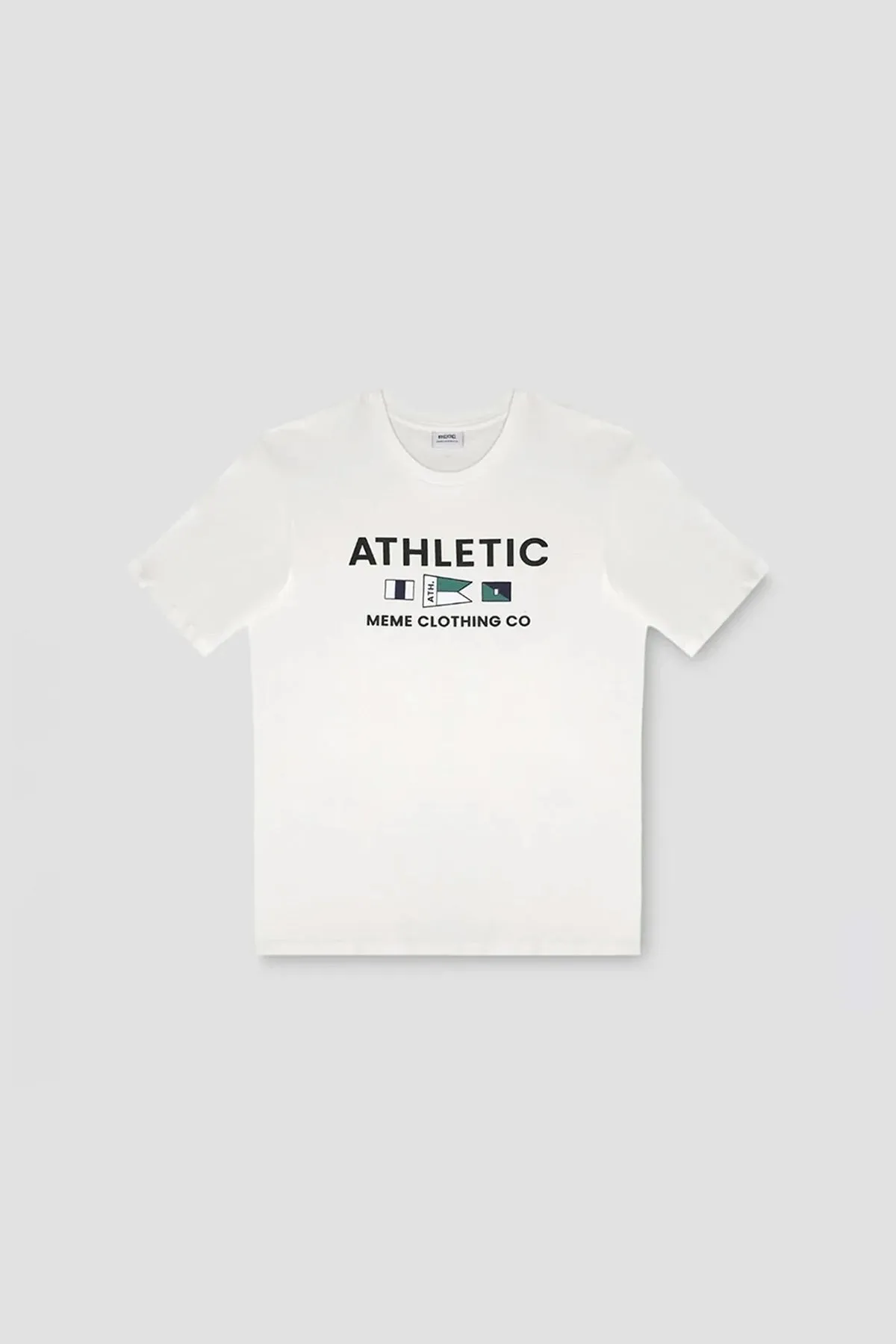 Printed T-Shirt For Men - White - New Arrival