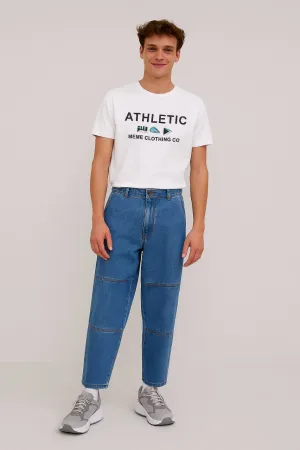 Printed T-Shirt For Men - White - New Arrival
