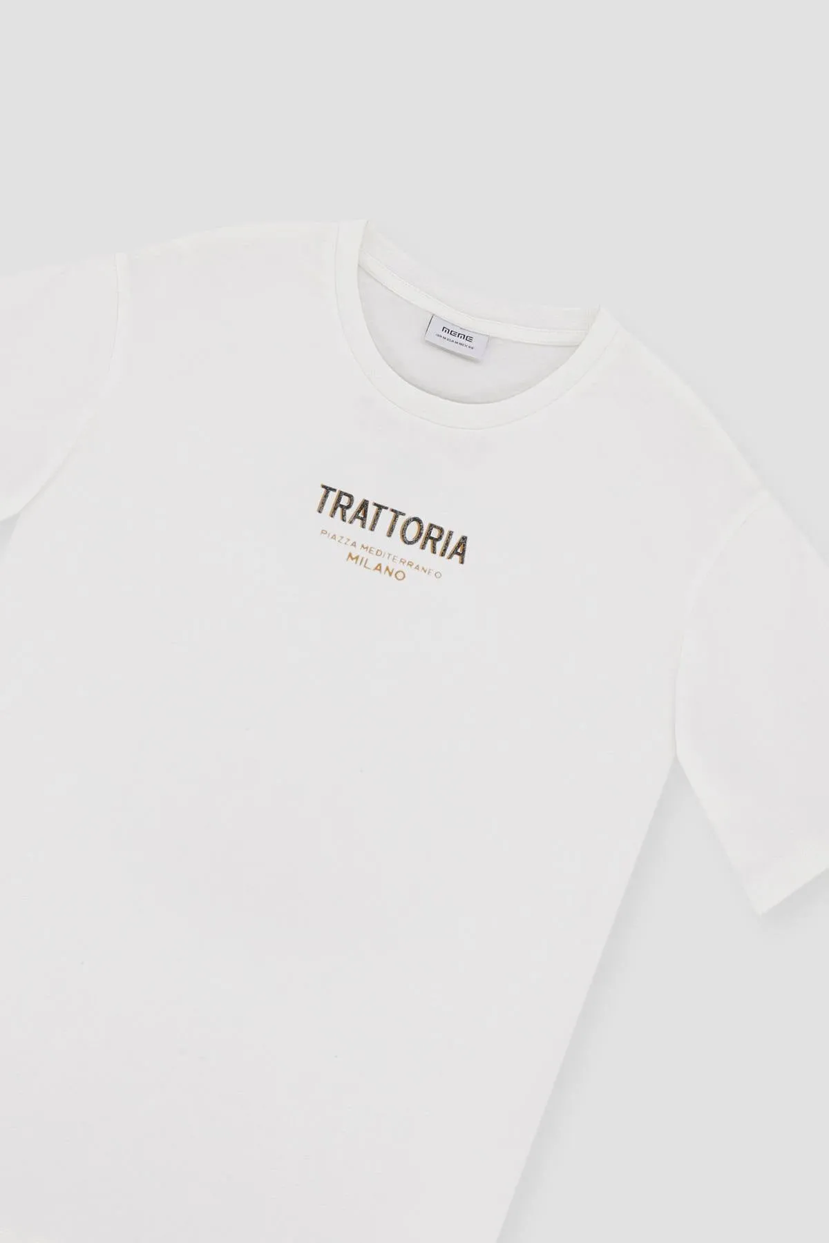 Printed T-Shirt For Men - White