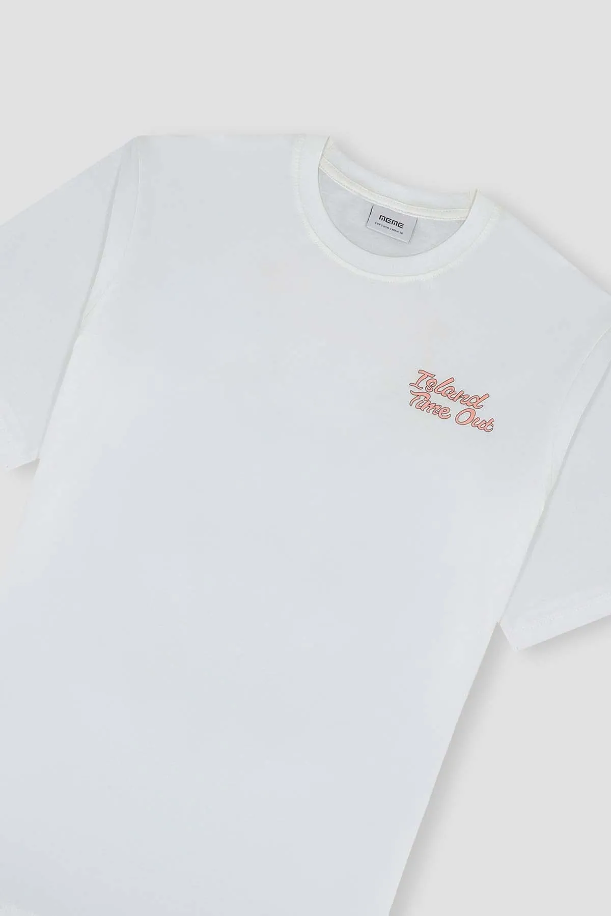 Printed T-Shirt For Men - White