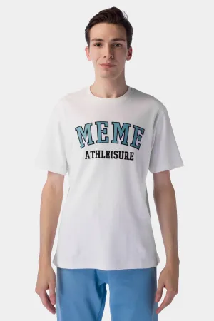 Printed T-Shirt For Men - White