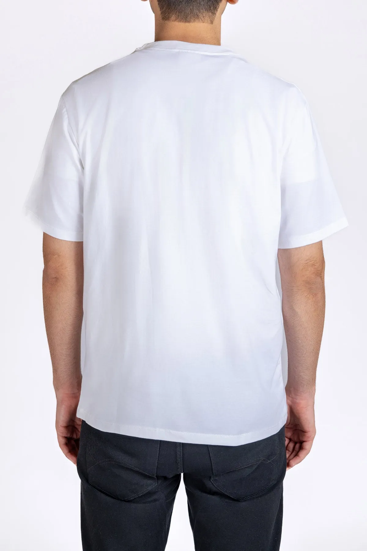 Printed T-Shirt For Men - White