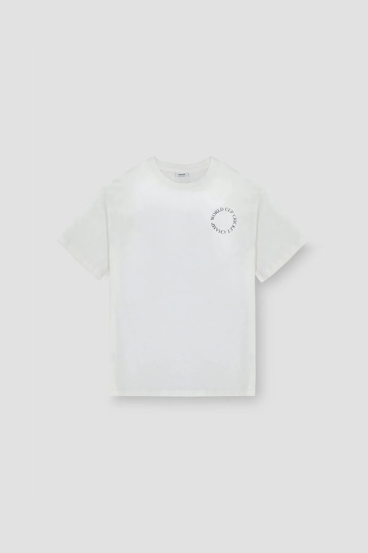 Printed T-Shirt For Men - White