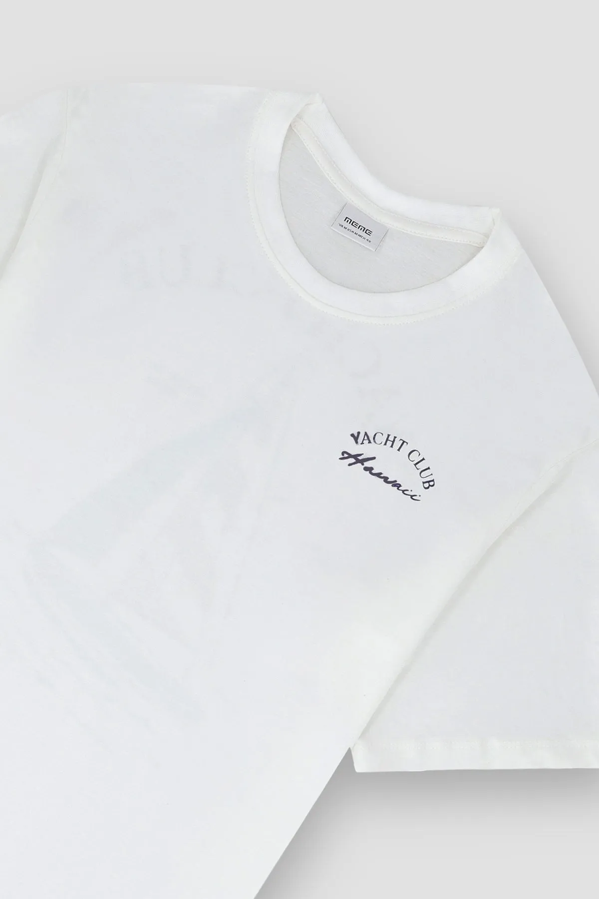 Printed T-Shirt For Men - White