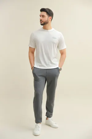 Printed T-Shirt For Men - White