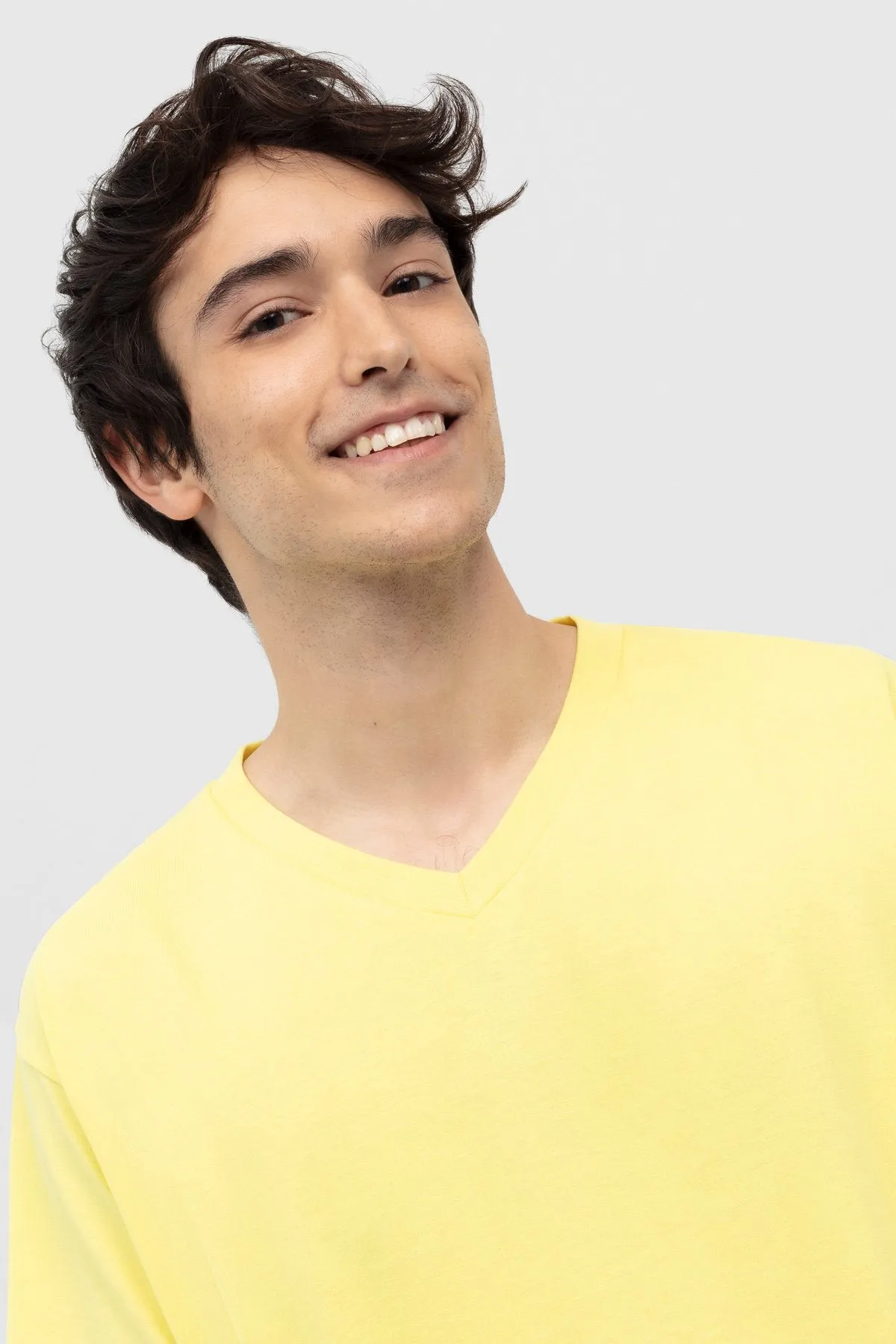Printed T-Shirt For Men - Yellow