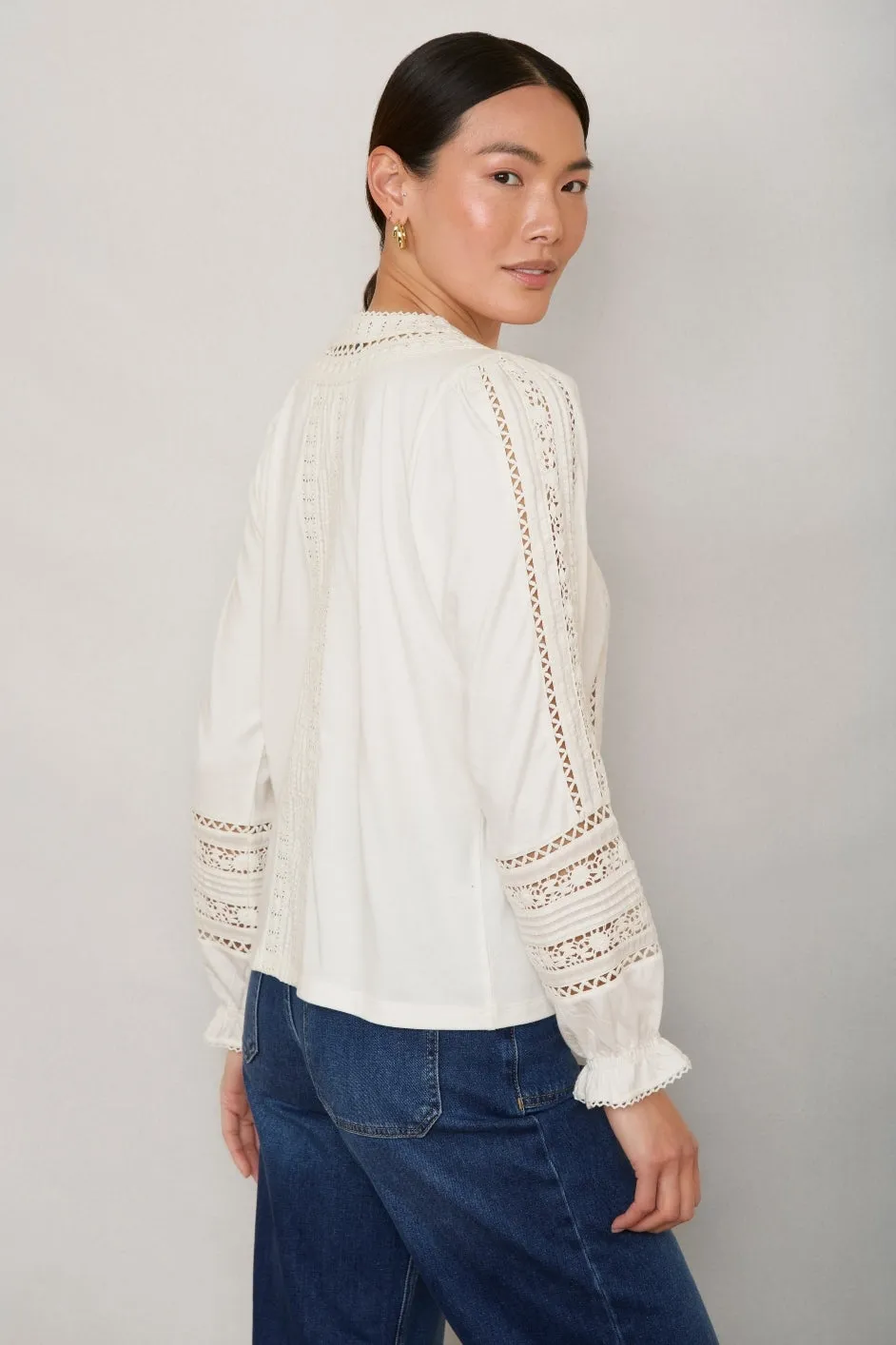 Roseanne Top - Ivory