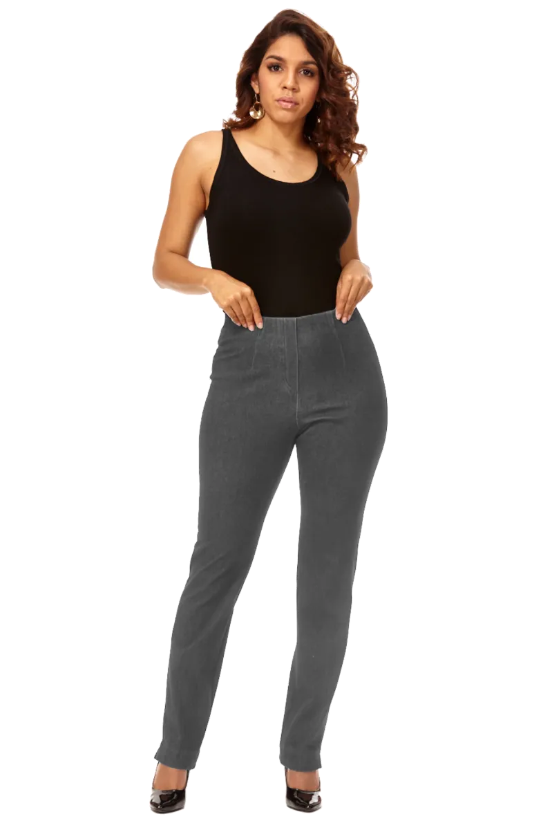 Sasha Denim Pants Sizes 2-18 Anthracite (New Color)