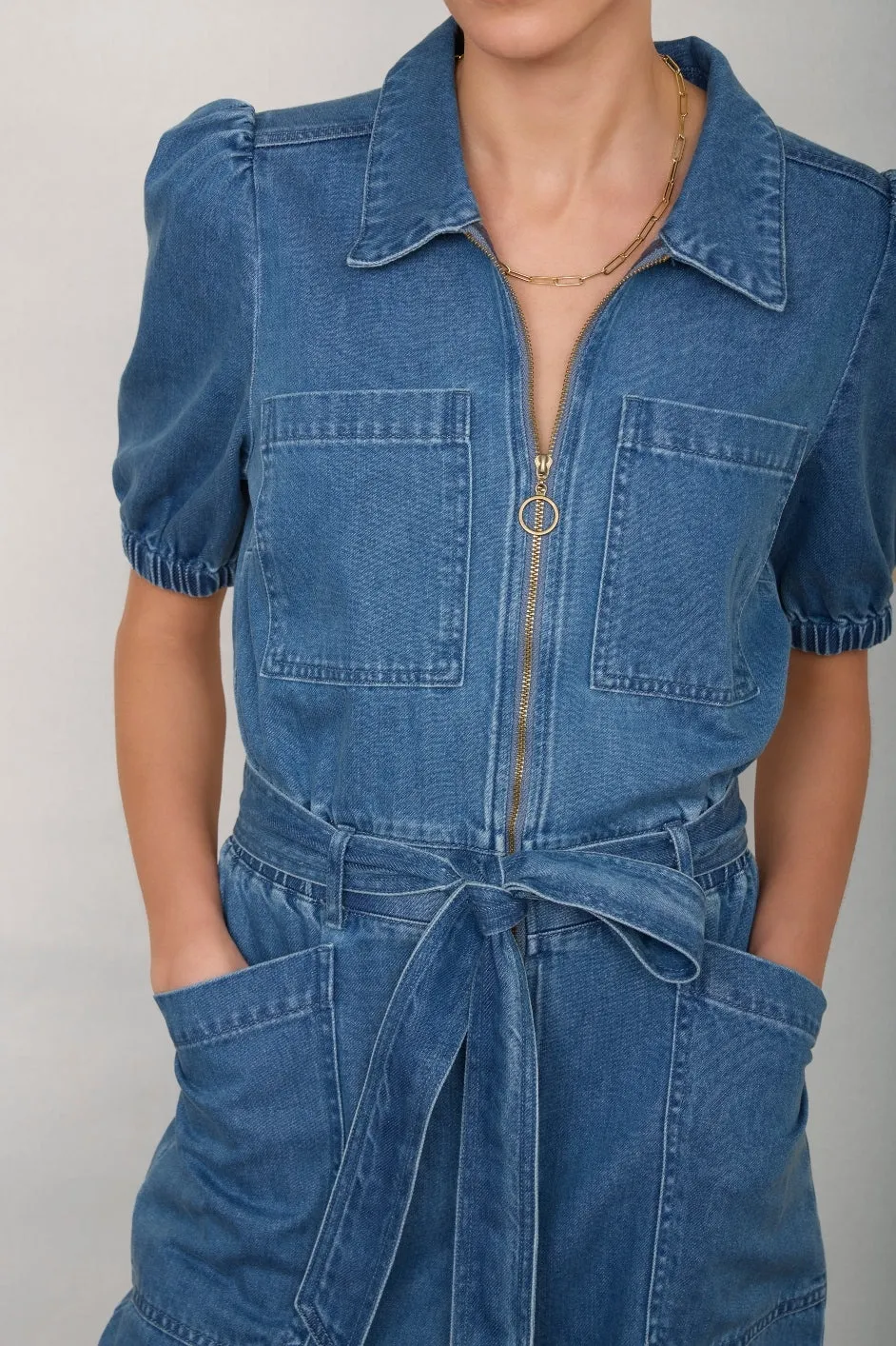 Sidney Jumpsuit - Chambray