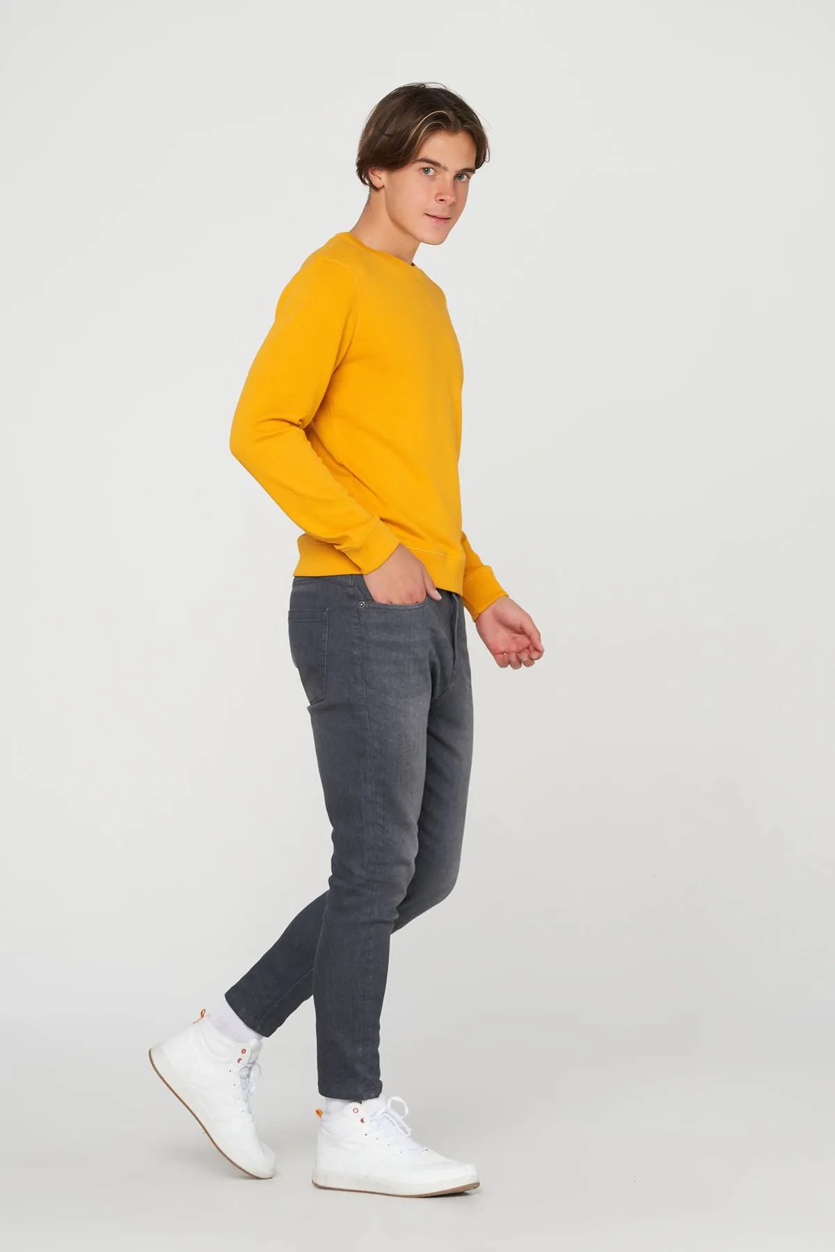Skinny Fit Jeans For Men - Grey