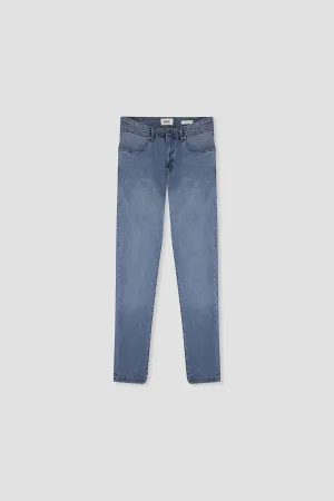 Skinny Fit Jeans For Men - Light Blue