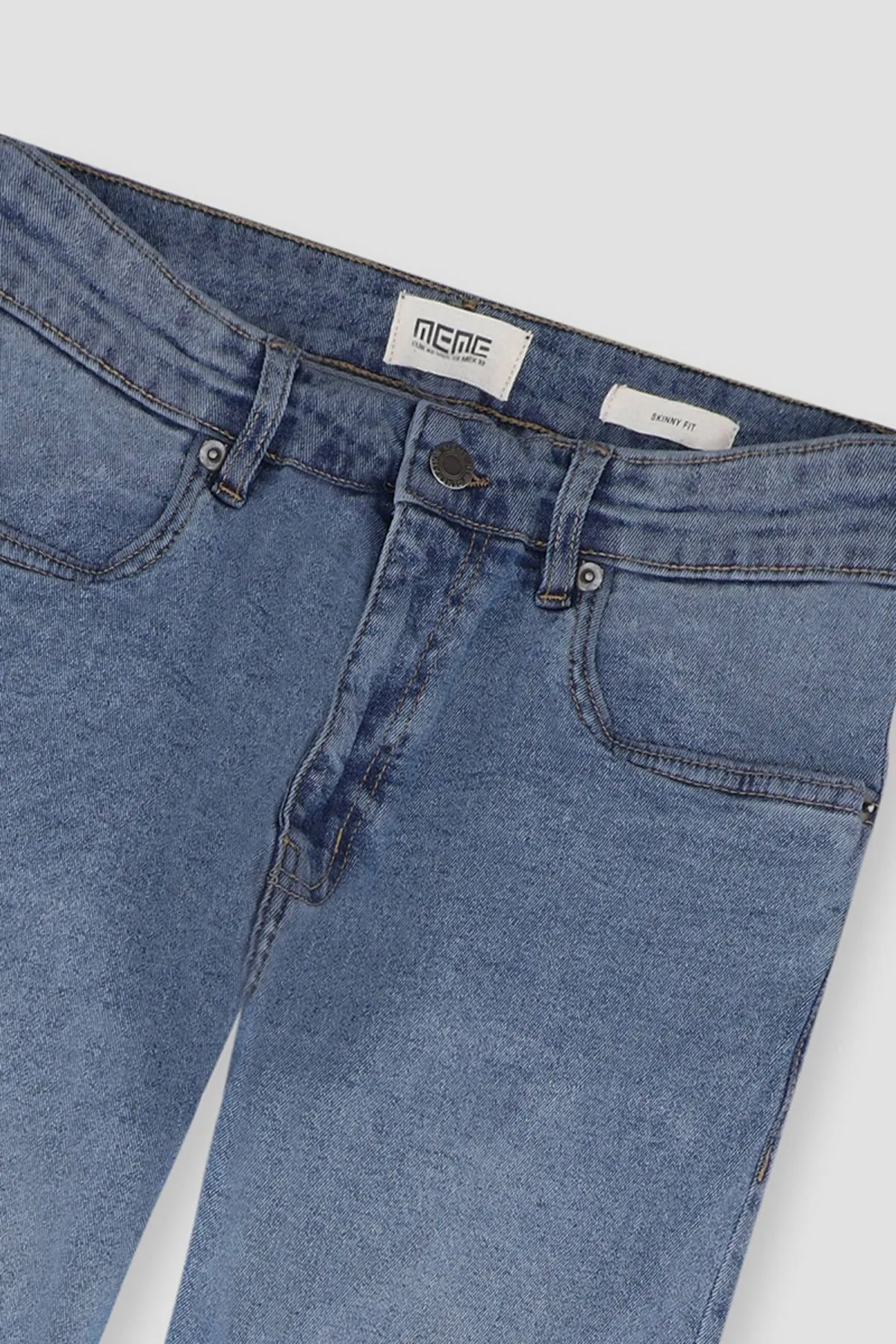 Skinny Fit Jeans For Men - Light Blue
