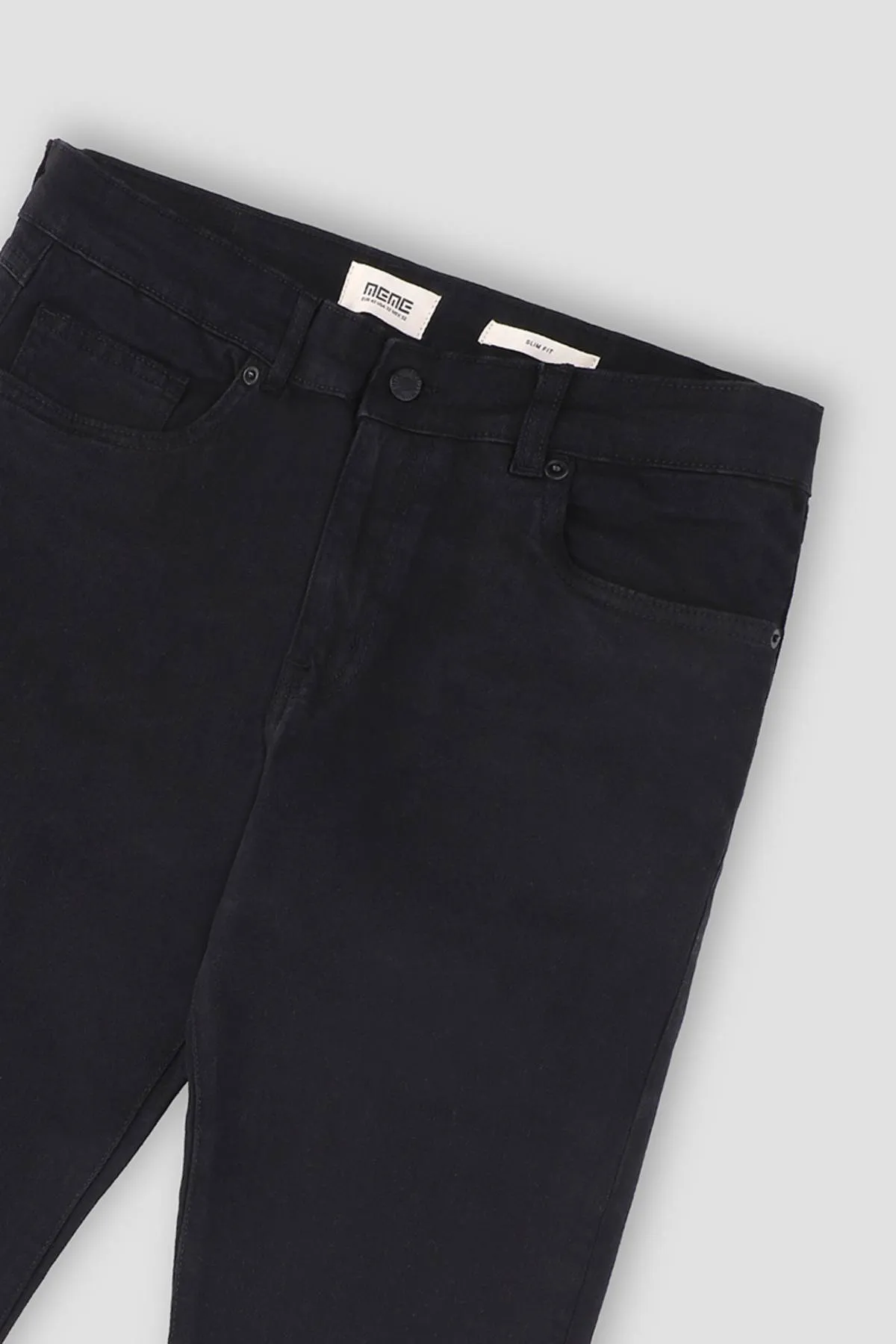 Slim Fit Jeans For Men - Black