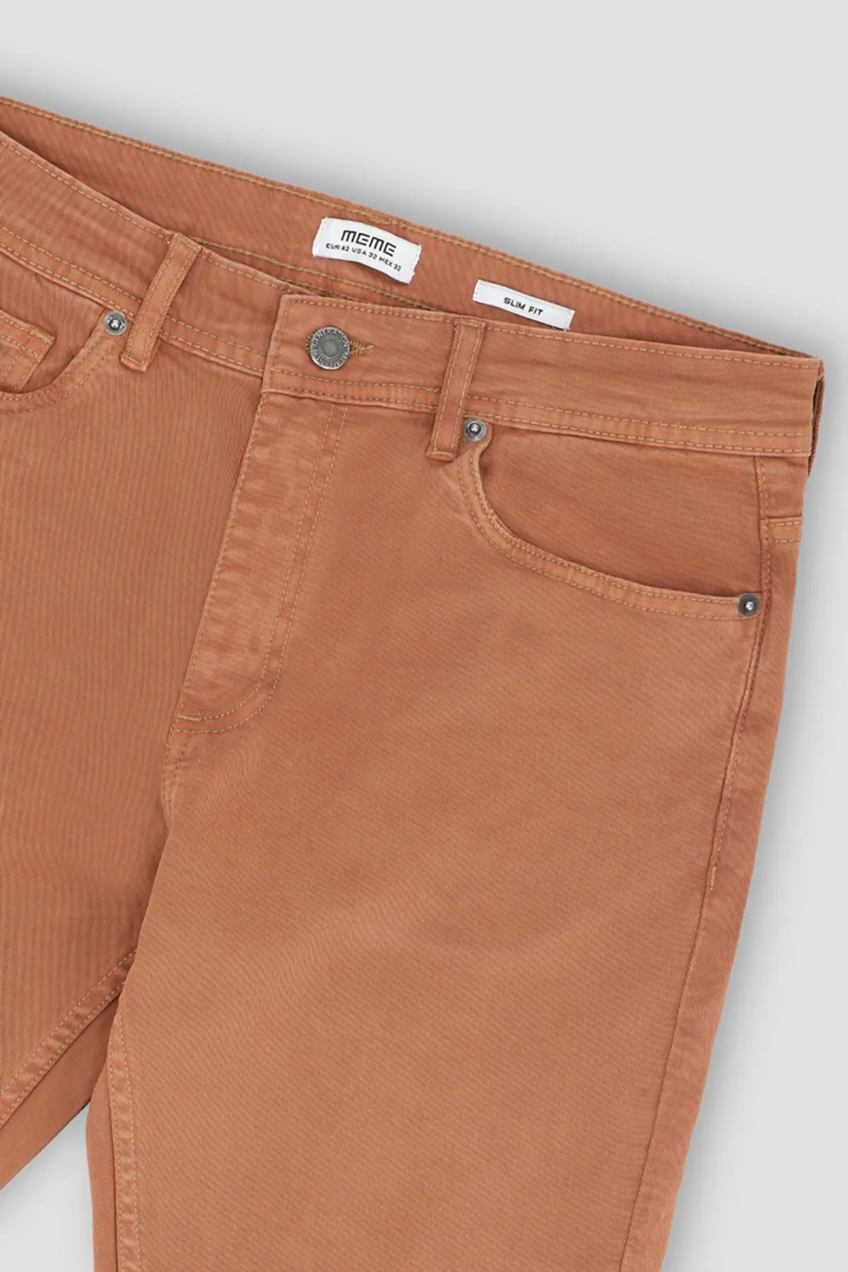 Slim Fit Jeans For Men - Clay - New Arrival