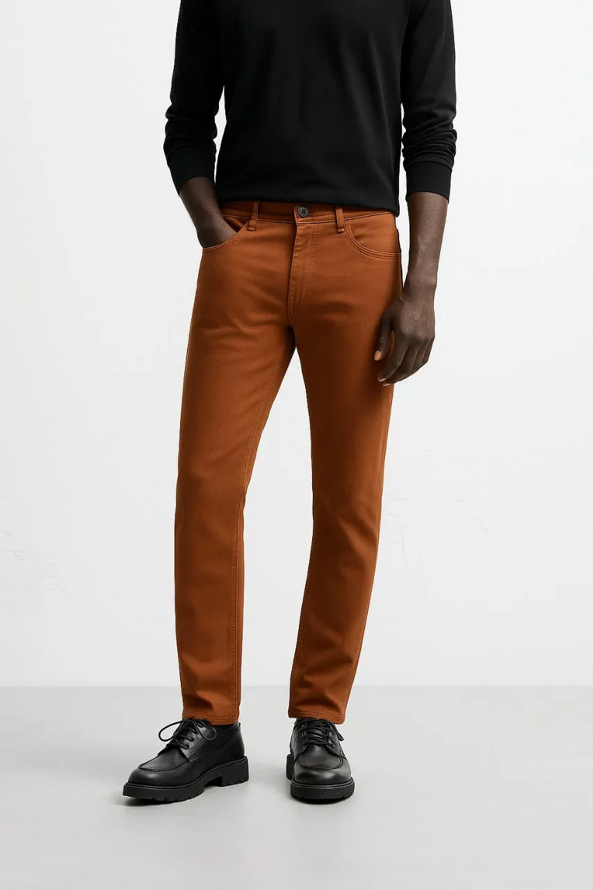 Slim Fit Jeans For Men - Clay - New Arrival