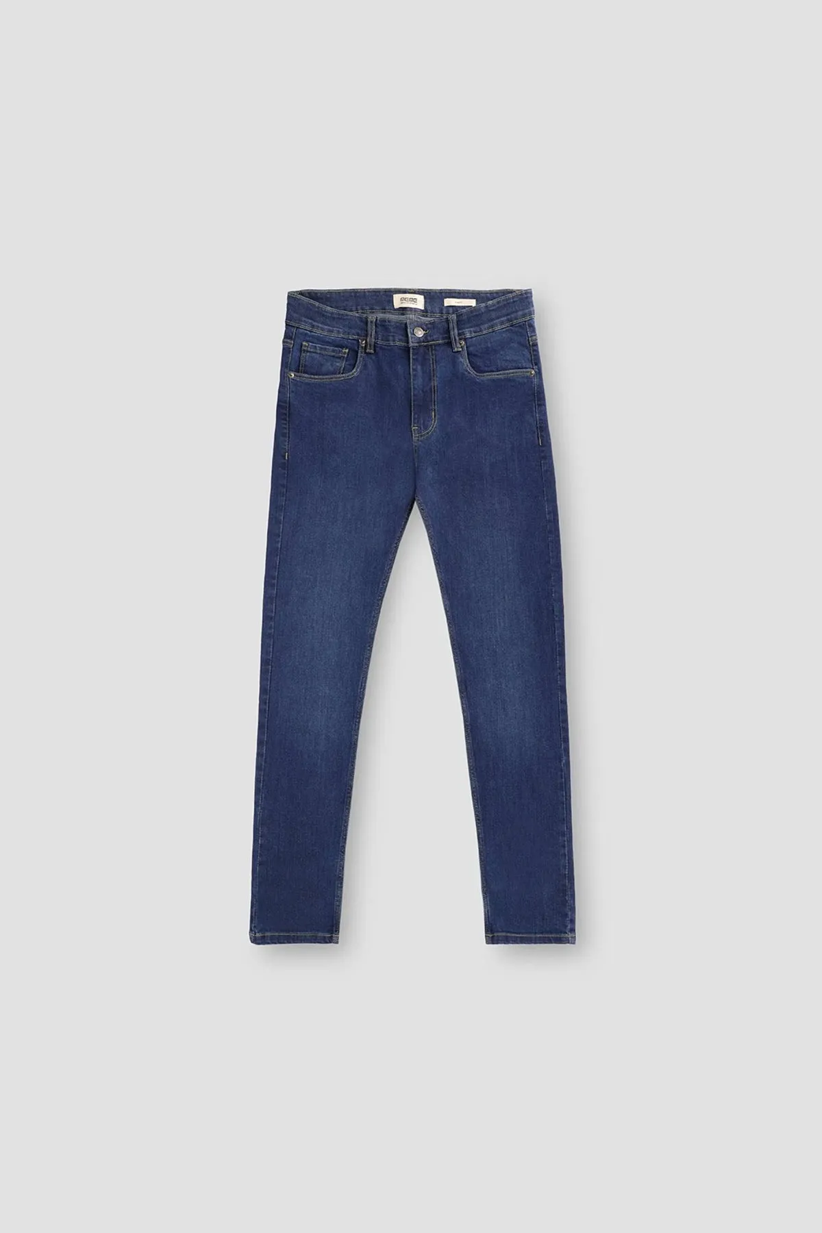 Slim Fit Jeans For Men - Mid Blue