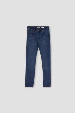 Slim Fit Jeans For Men - Mid Blue