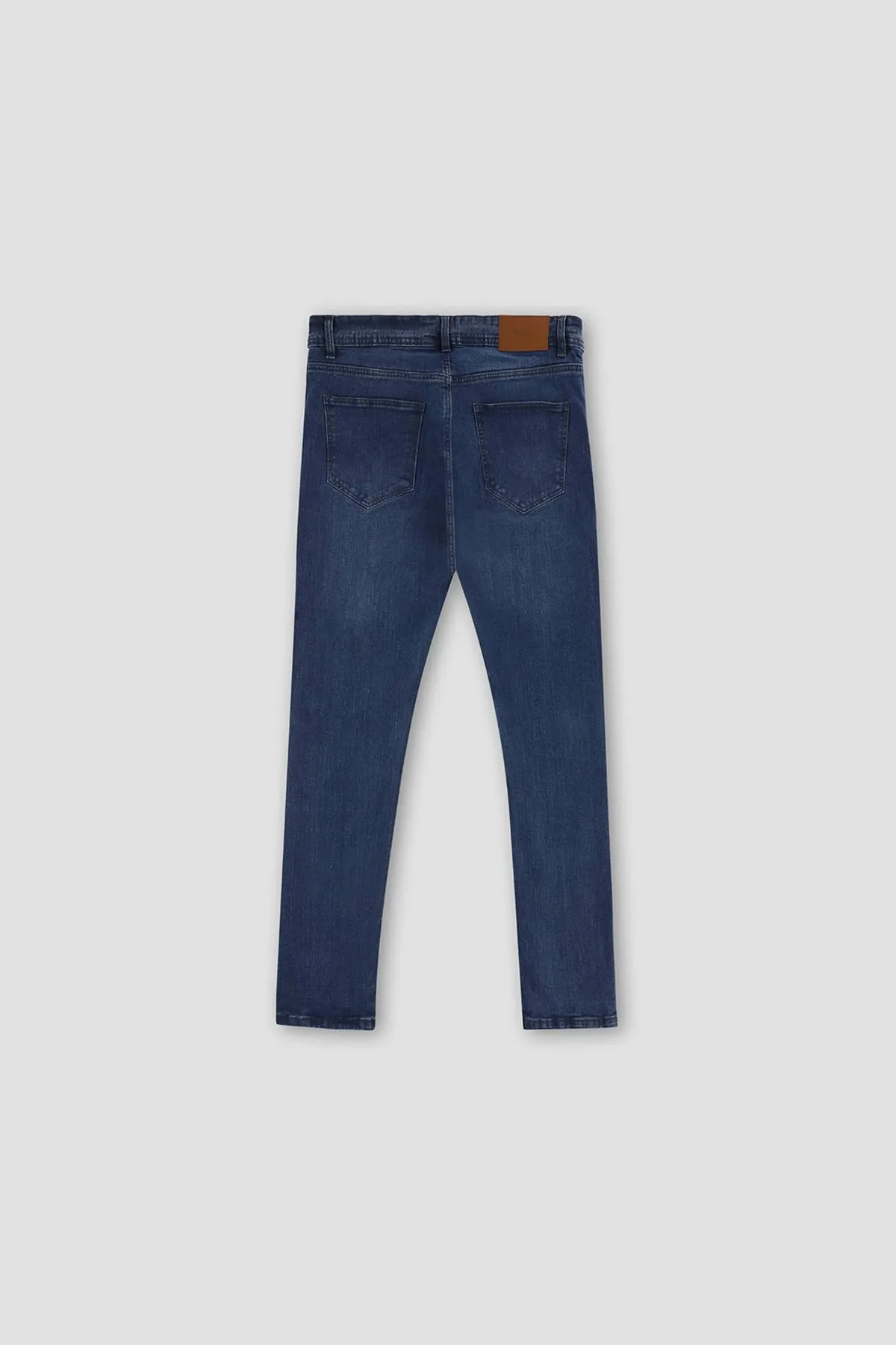 Slim Fit Jeans For Men - Mid Blue