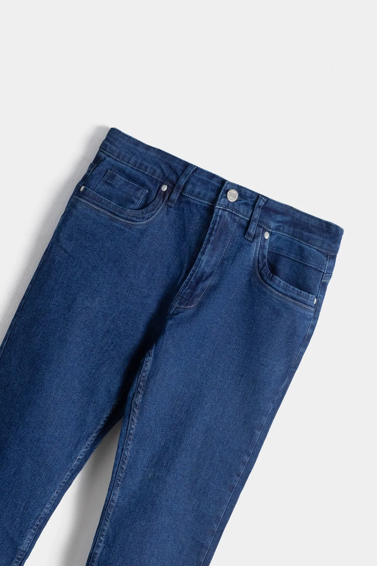 Slim Fit Jeans For Men - Rinse Blue
