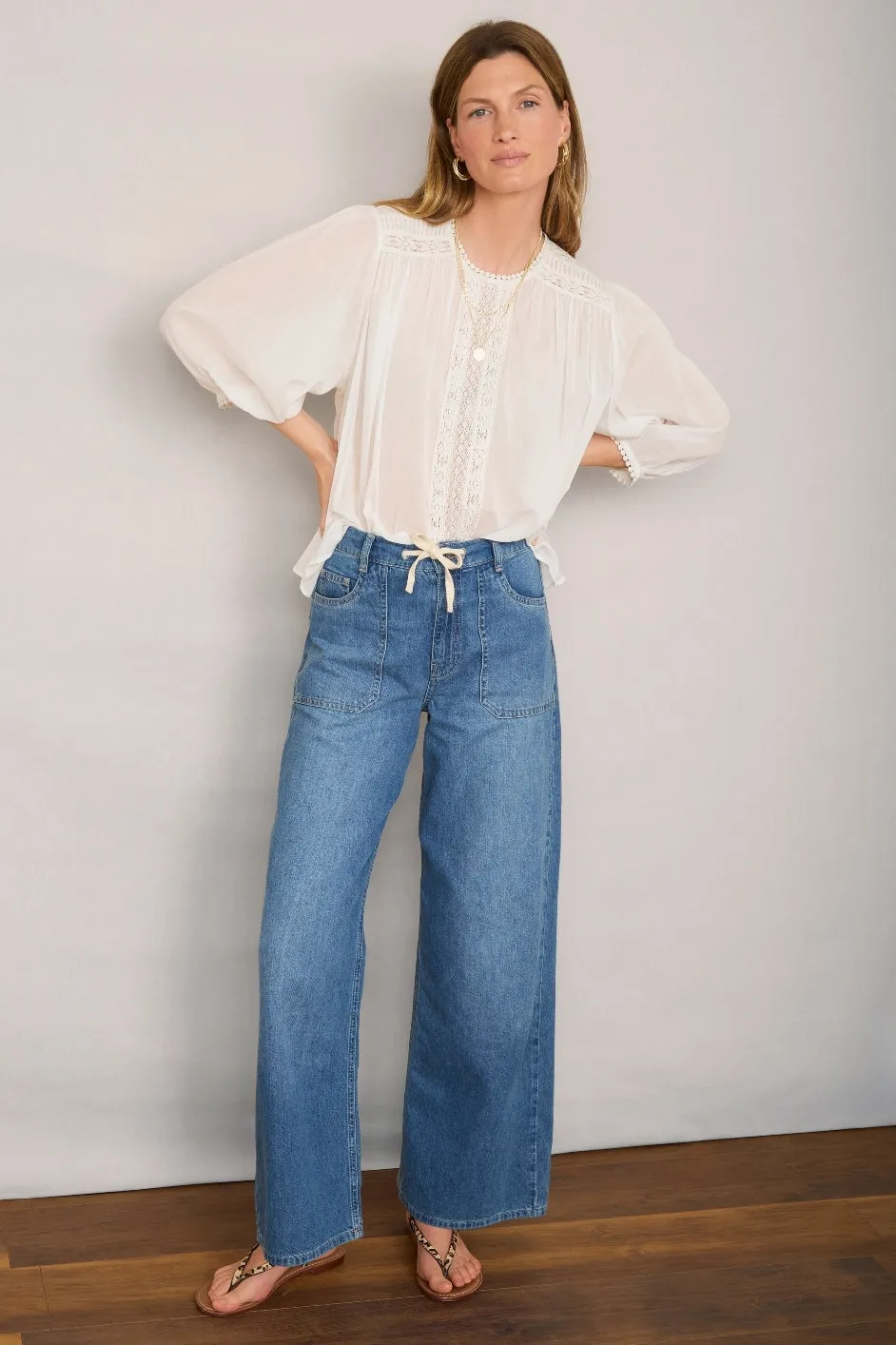 Sofie Blouse - Ivory