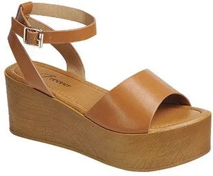 Solace Wedge Sandal ((tan))