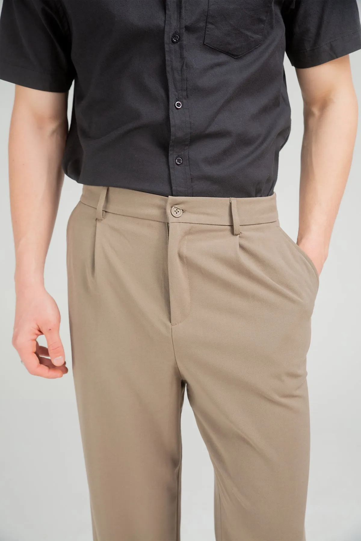 Solid Shirt for men - Black