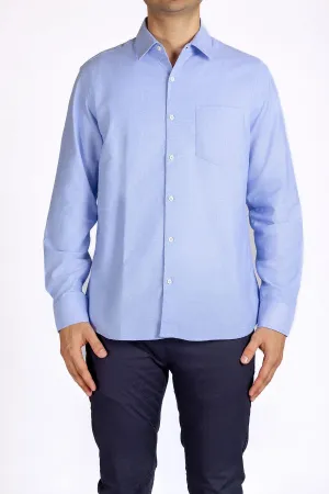 Solid Shirt For Men - Light Blue