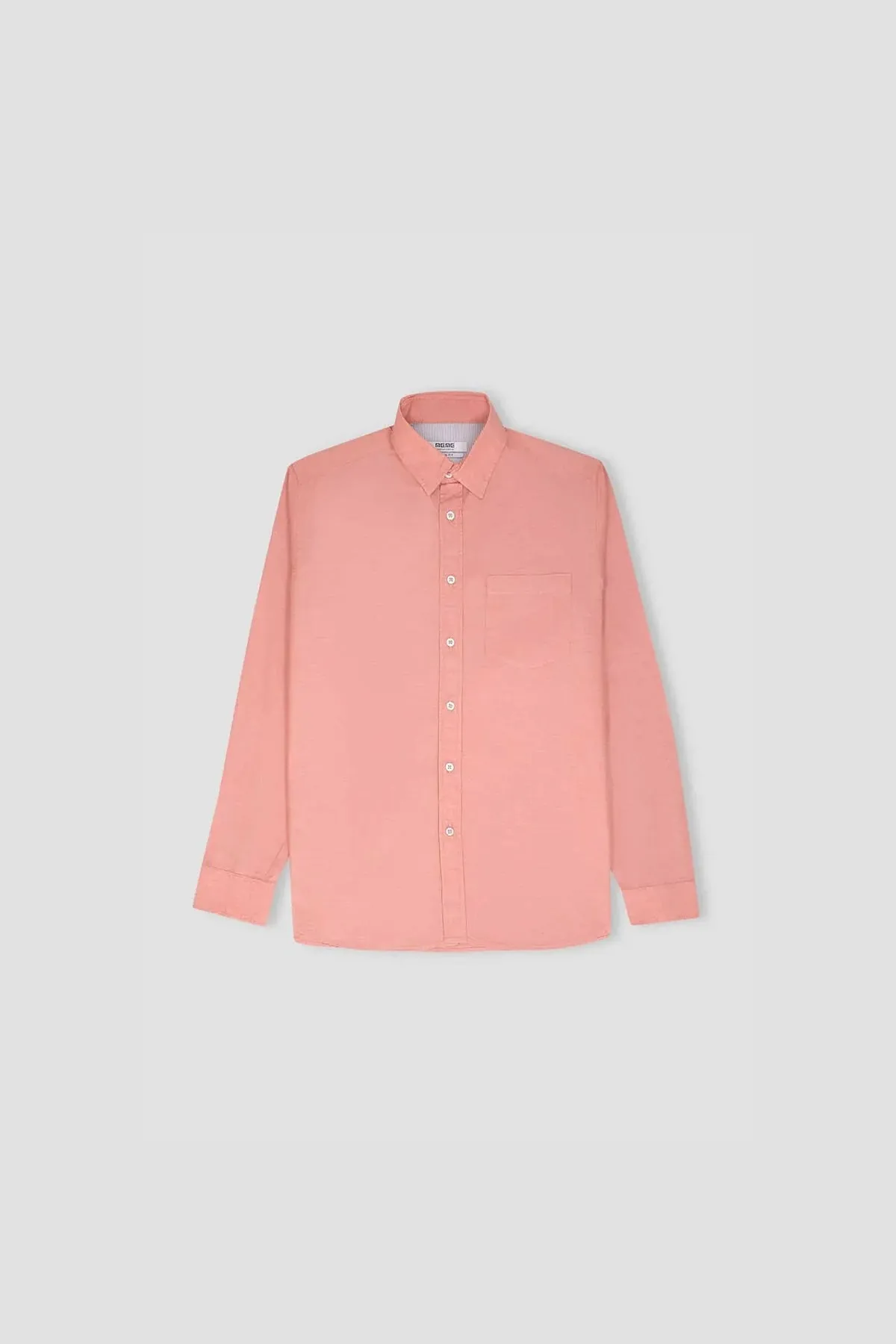 Solid Shirt For Men - Rose - New Arrival