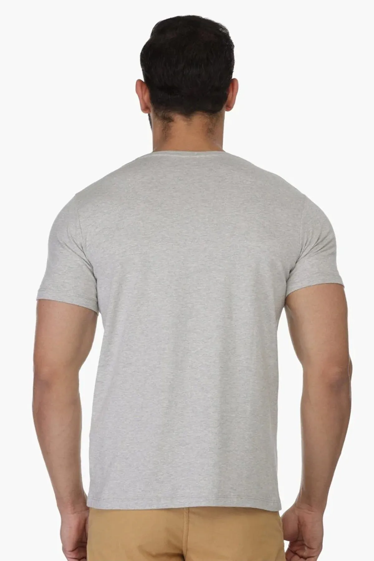 Solid T-Shirt For Men - Cotton Seed - New Arrival