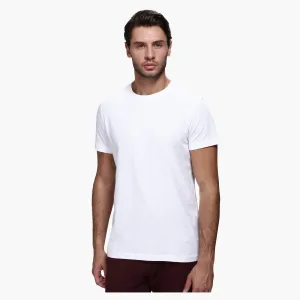 Solid T-Shirt For Men - White