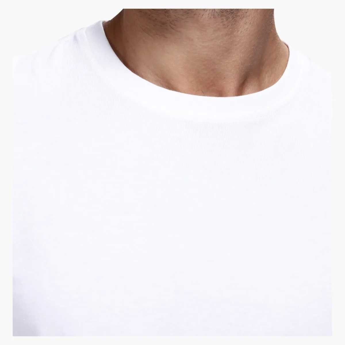 Solid T-Shirt For Men - White