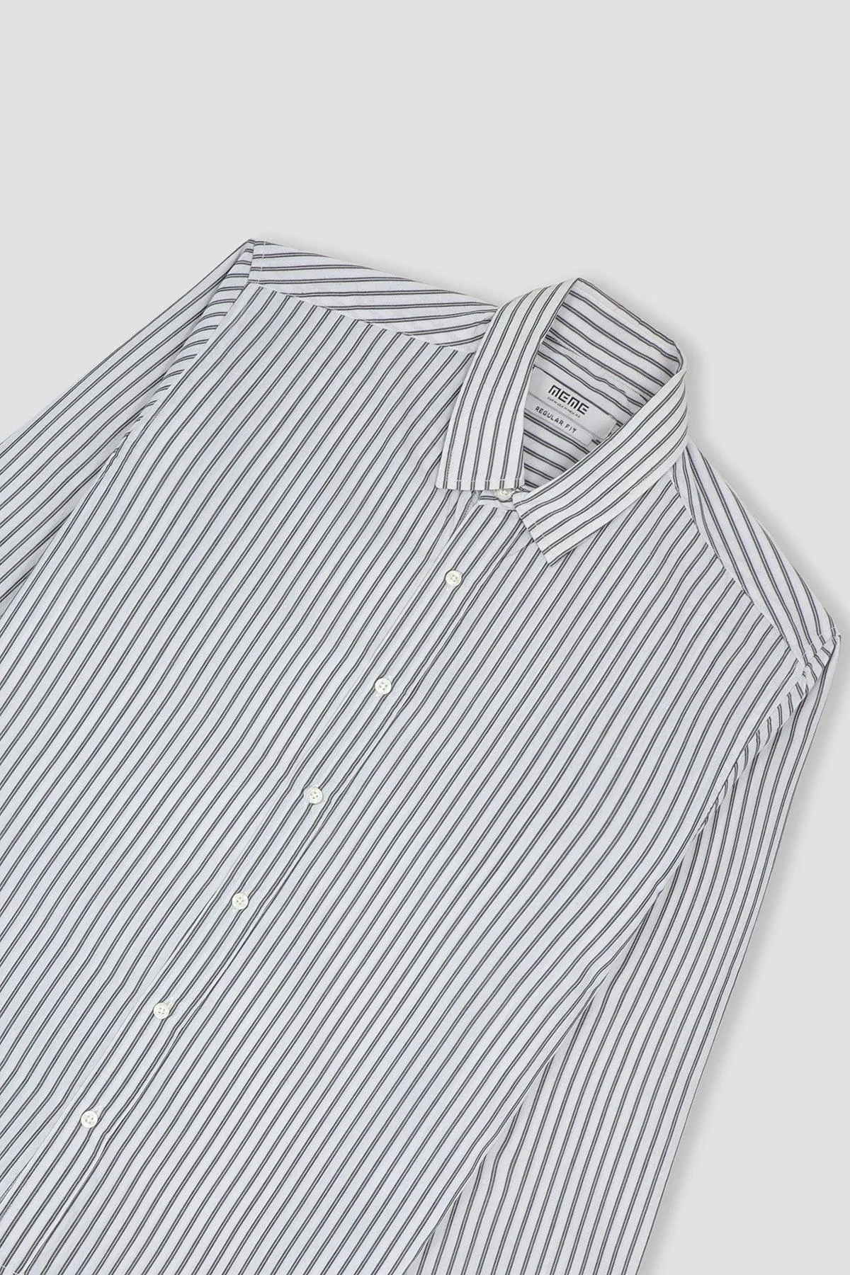 Stripe Shirt For Men - Black