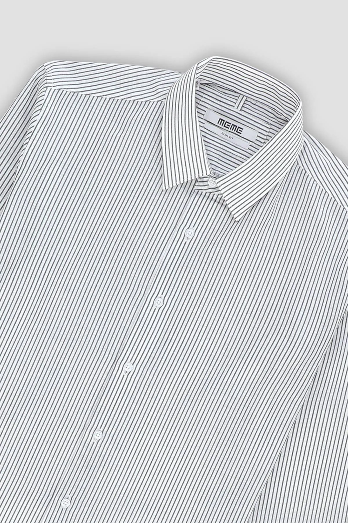 Stripe Shirt For Men - Black