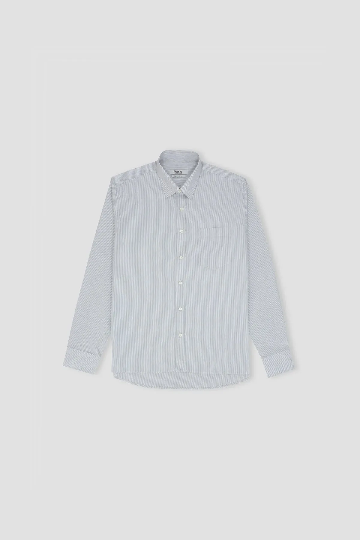 Stripe Shirt For Men - Grey Stripes