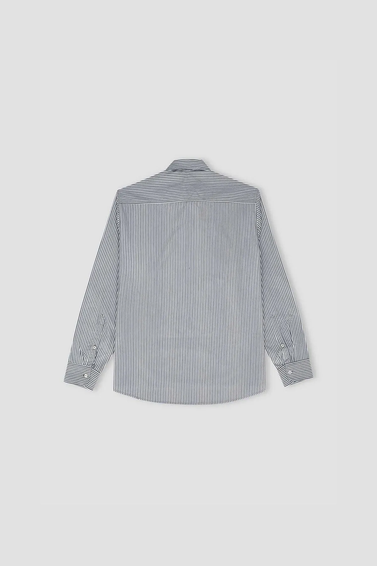 Stripe Shirt For Men - Grey