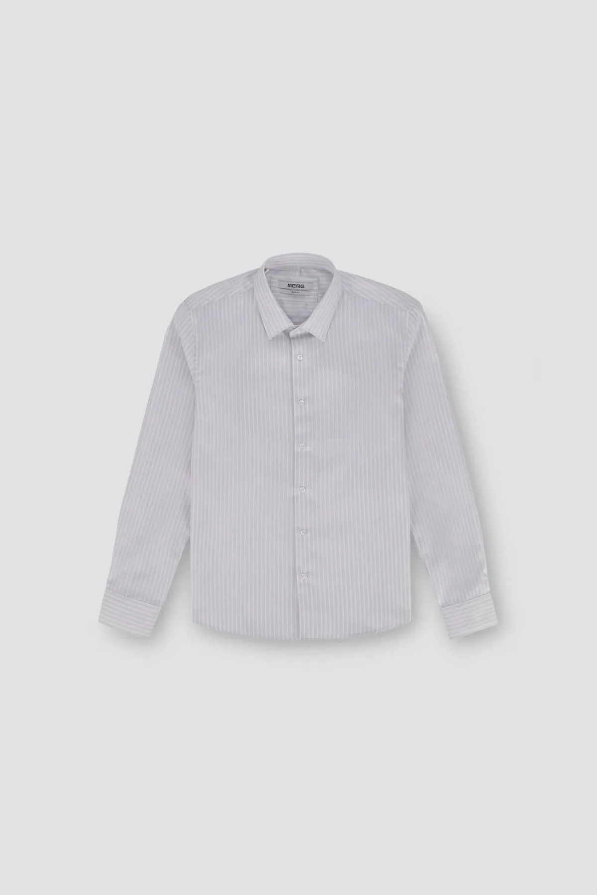 Stripe Shirt For Men - Grey