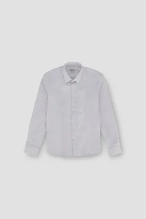 Stripe Shirt For Men - Grey