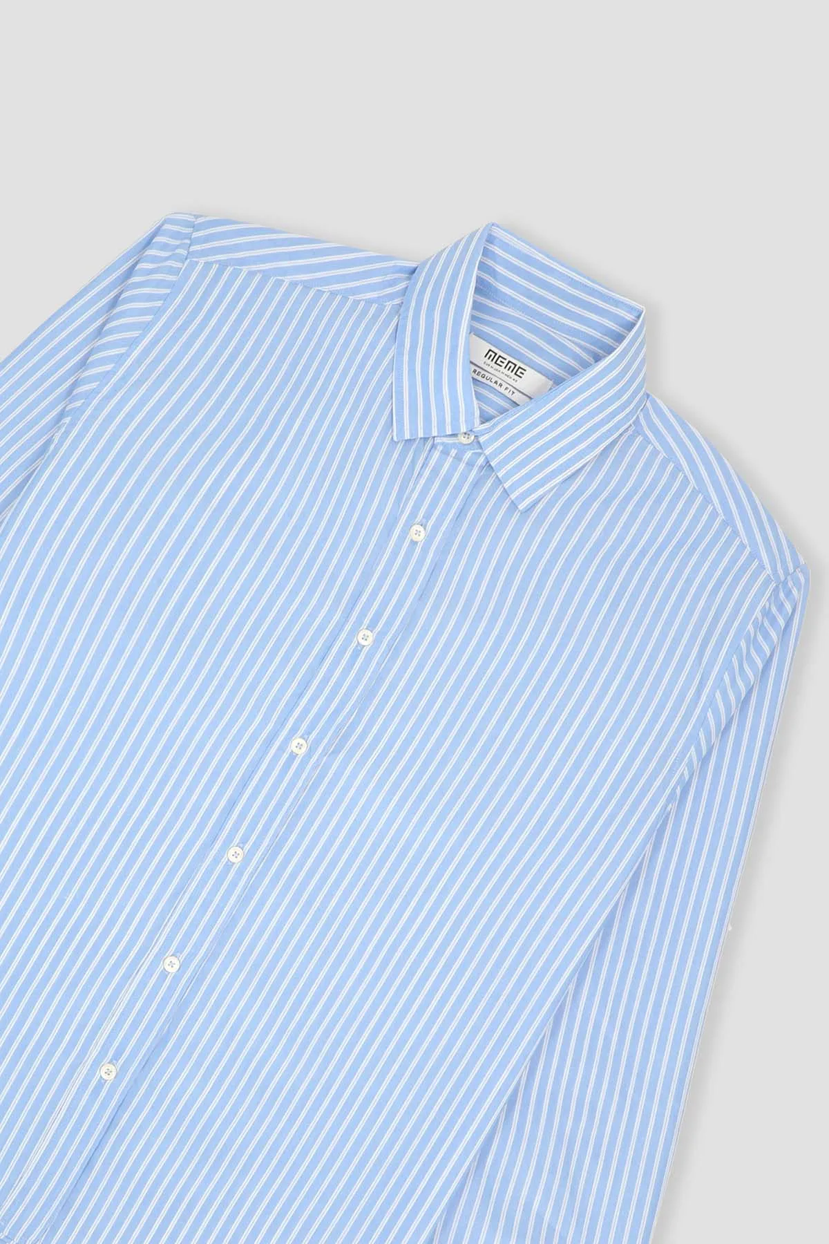Stripe Shirt For Men - Indigo