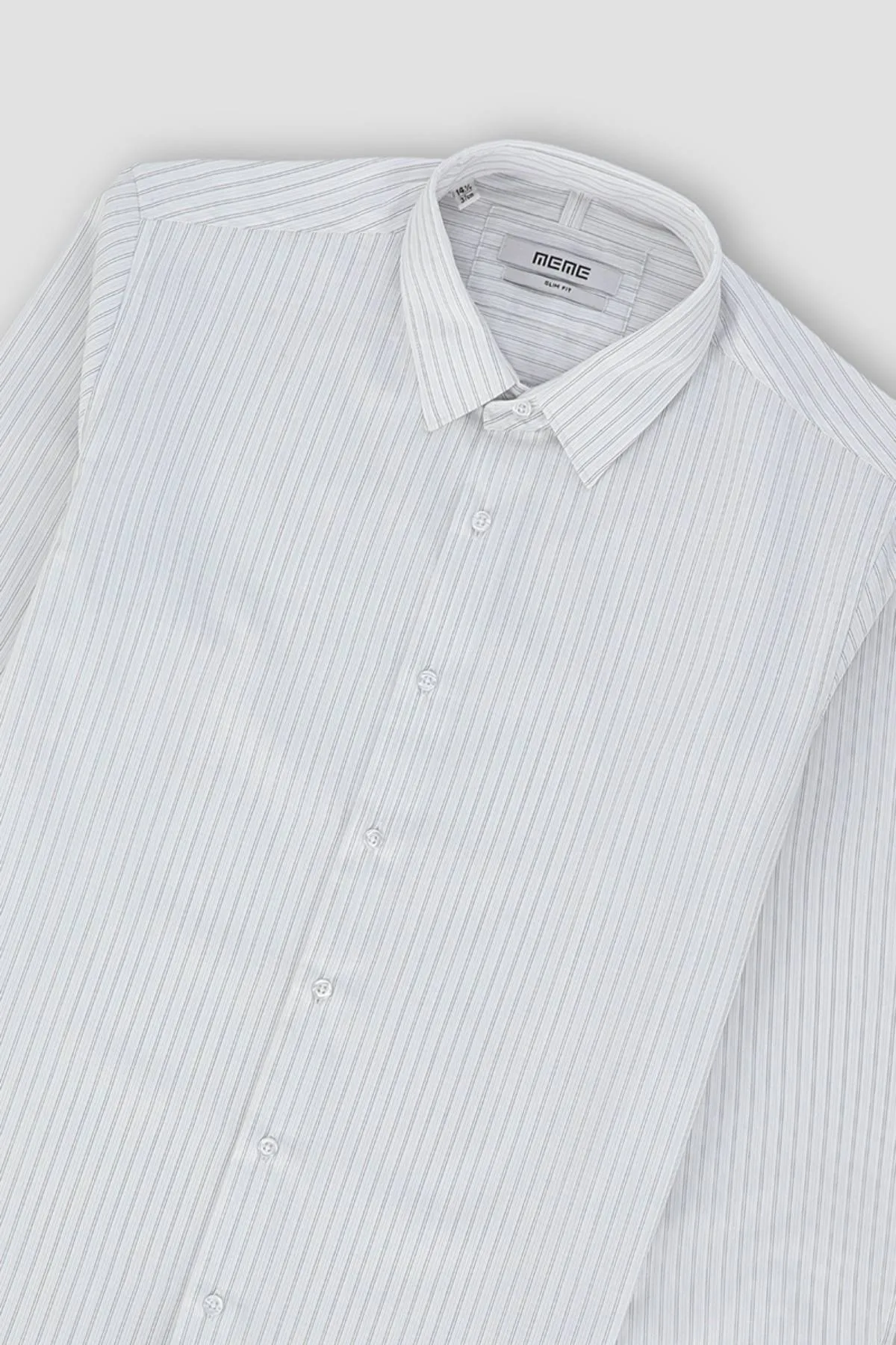 Stripe Shirt For Men - White