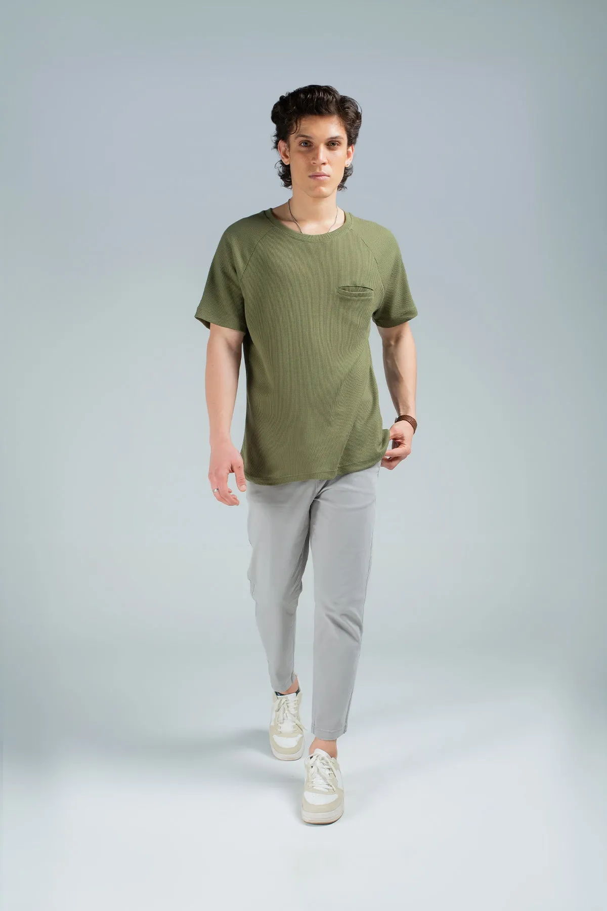 T-Shirt For Men - Grey Brown - New Arrival