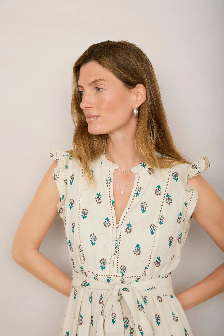 Talya Dress - Woodblock