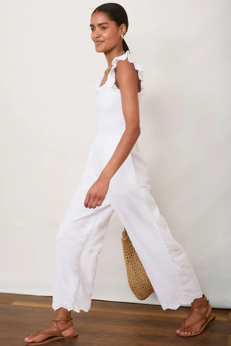 Tasia Jumpsuit - White