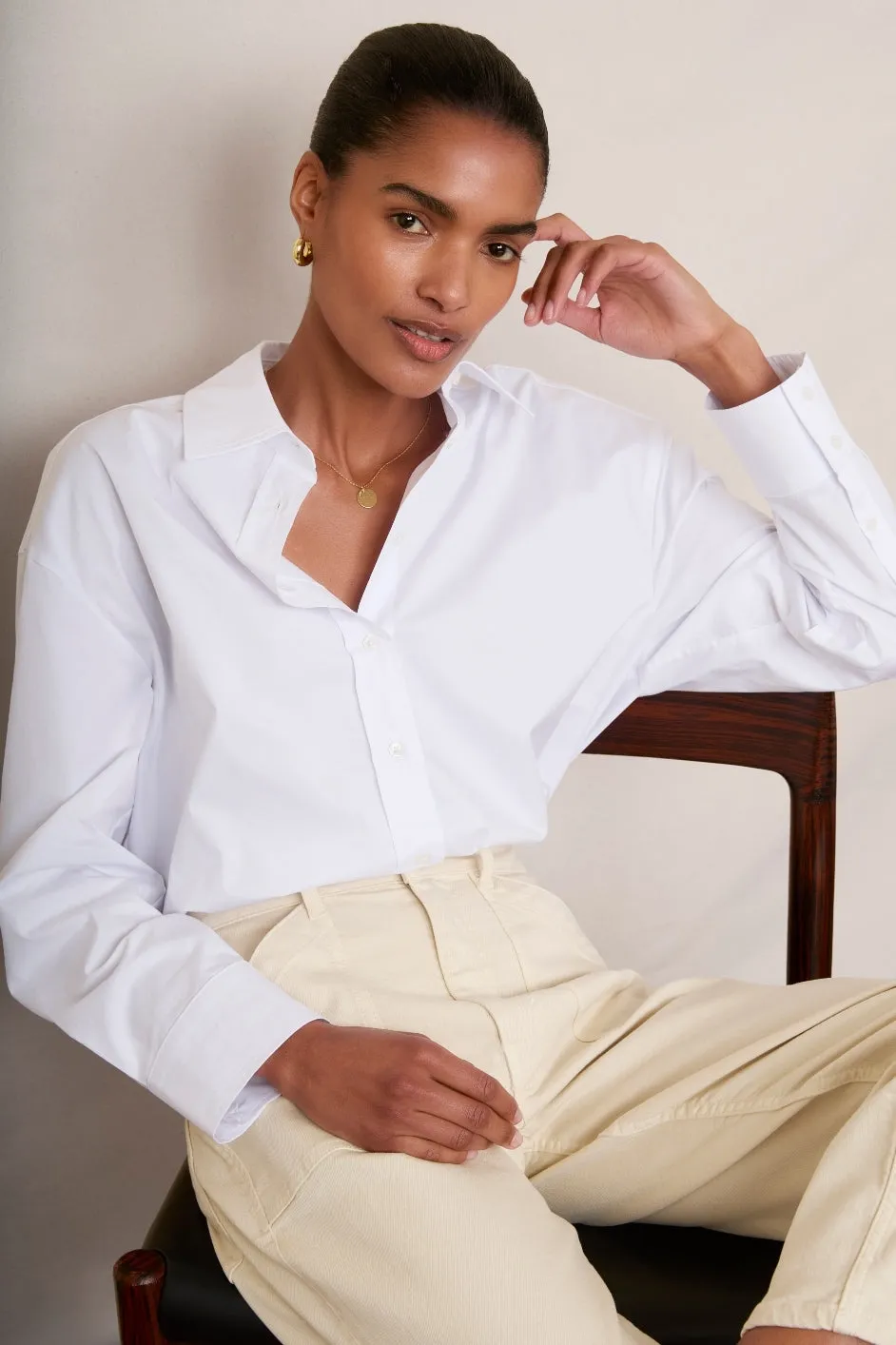 Thomasina Shirt - White