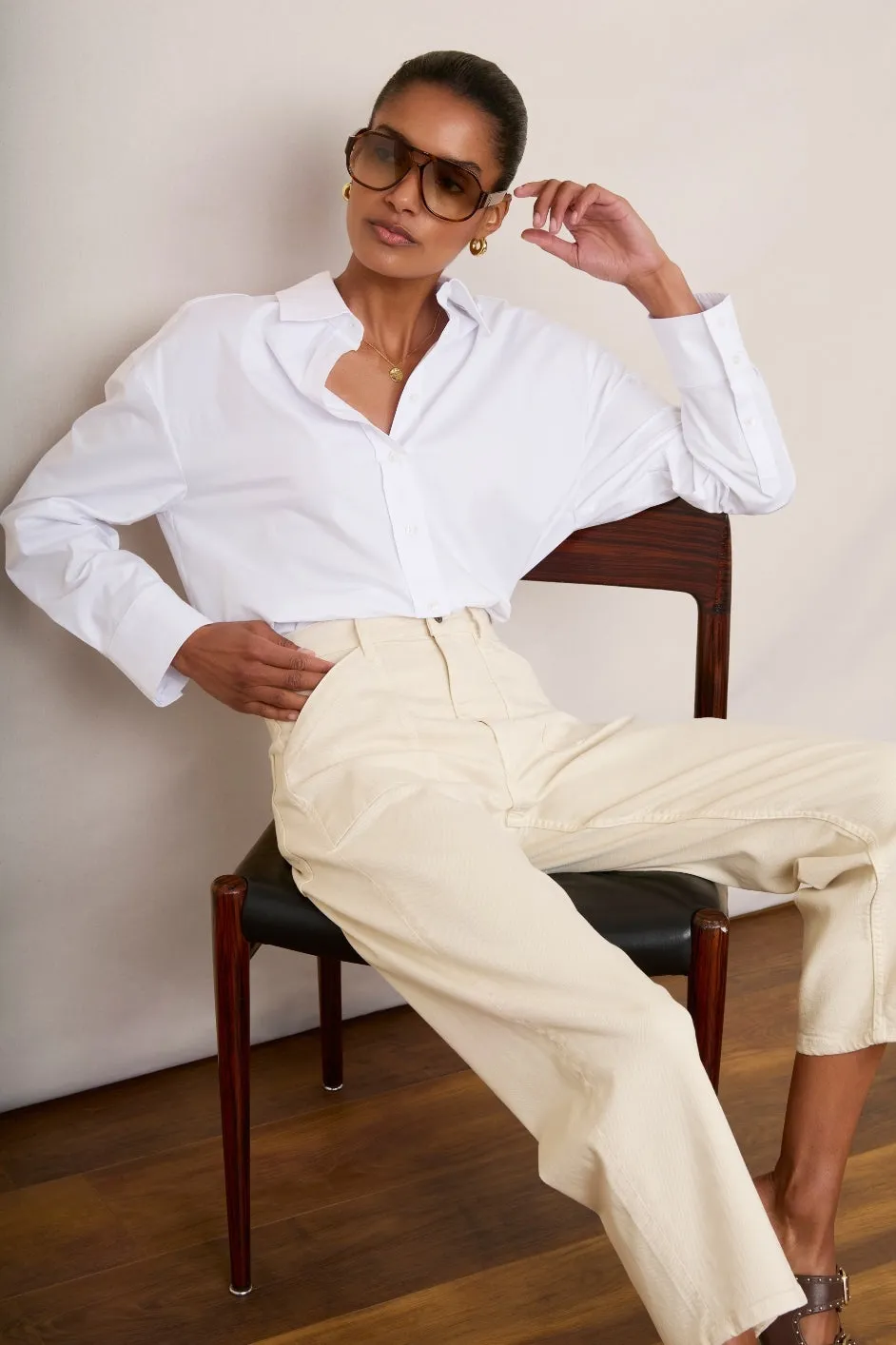Thomasina Shirt - White