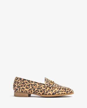 Unisa Dalcy Leopard Print Loafers