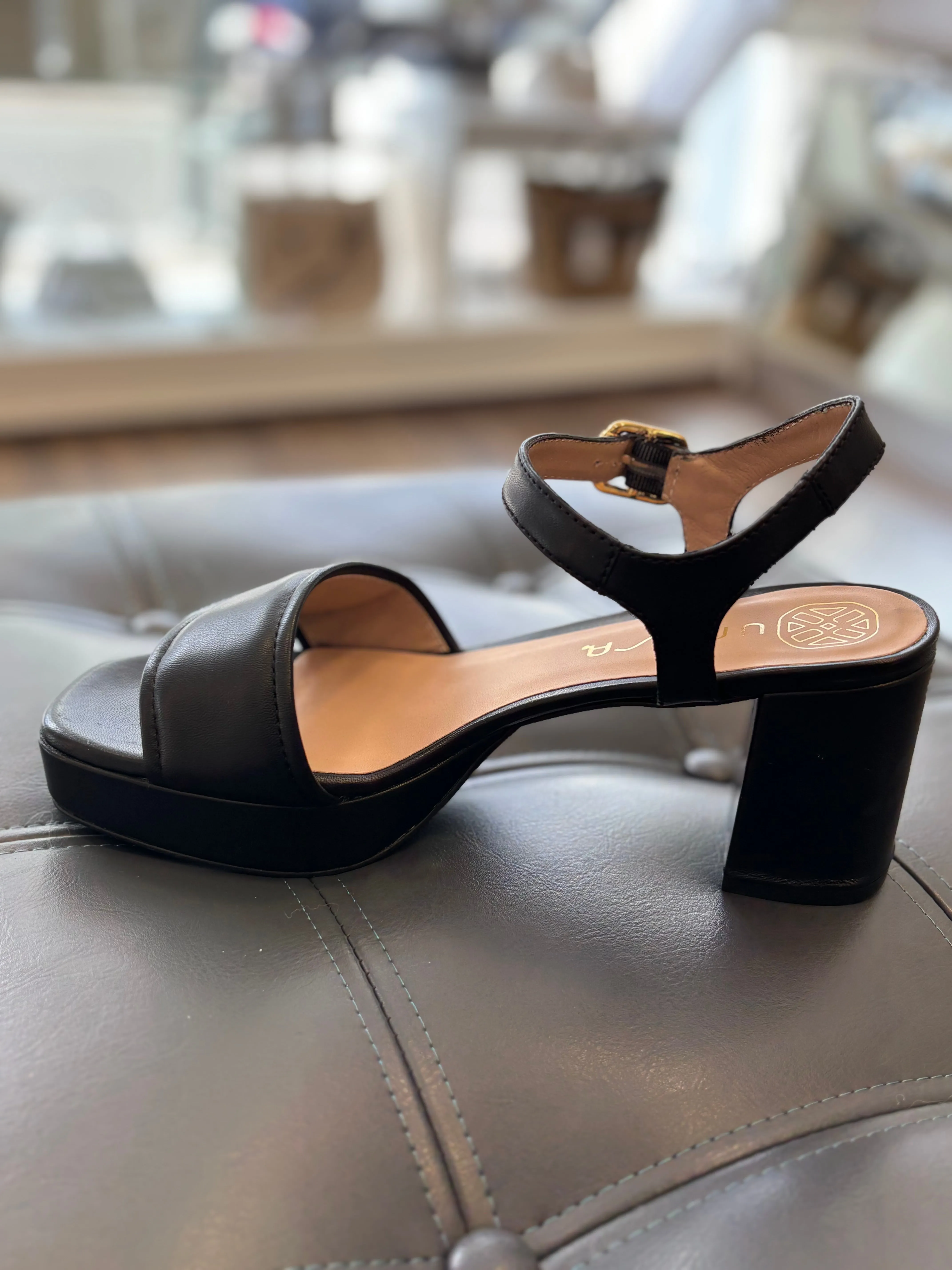 Unisa Nadar Block Heel Sandal