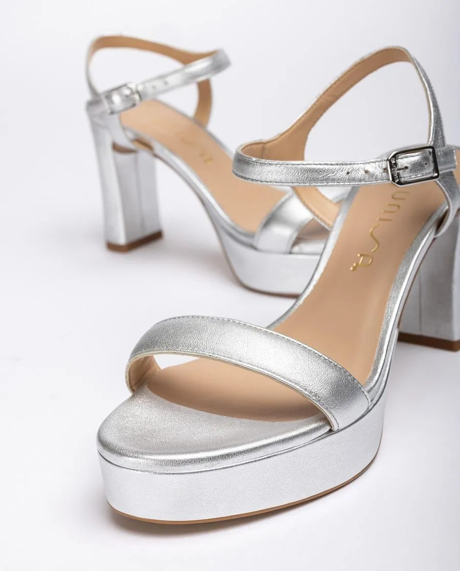 Unisa Osoro Silver Sandal