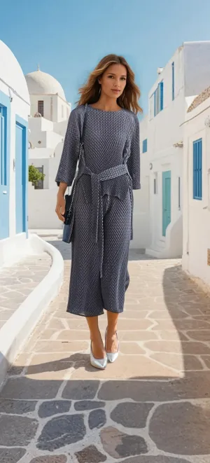 Vanite Couture Grey  pant/top set S25